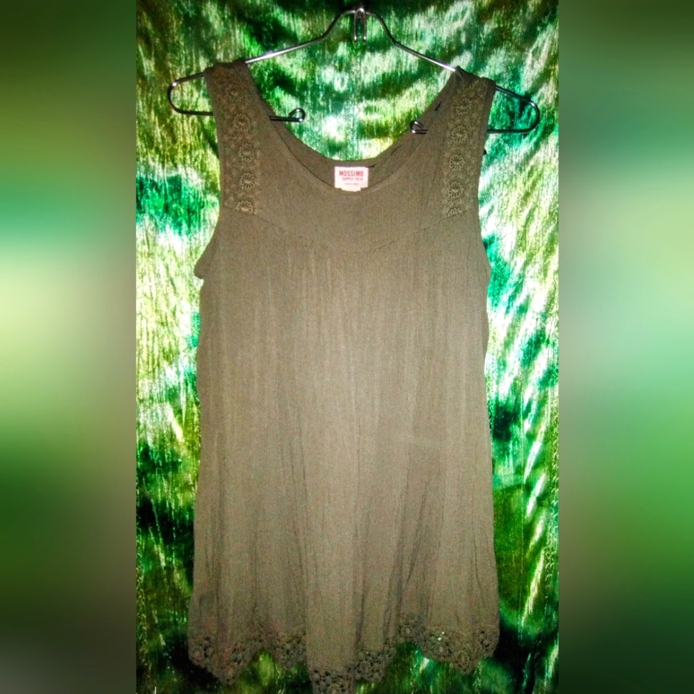 Women's Massimo lace detail summer tank